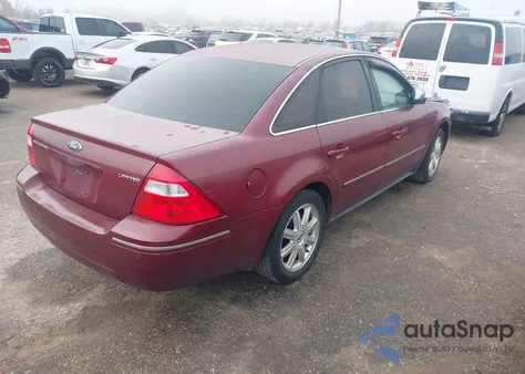 2005 Ford Five Hundred Limited from USA, damaged, VIN 1FAFP25115G126794